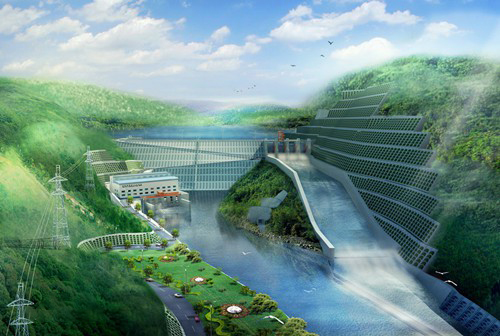 冠县老挝南塔河1号水电站项目